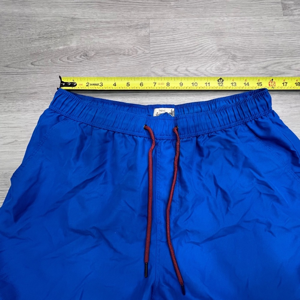 Next Swimwear Mens Royal Blue Board Shorts Mesh Lined Drawstring Size Large - Picture 14 of 16